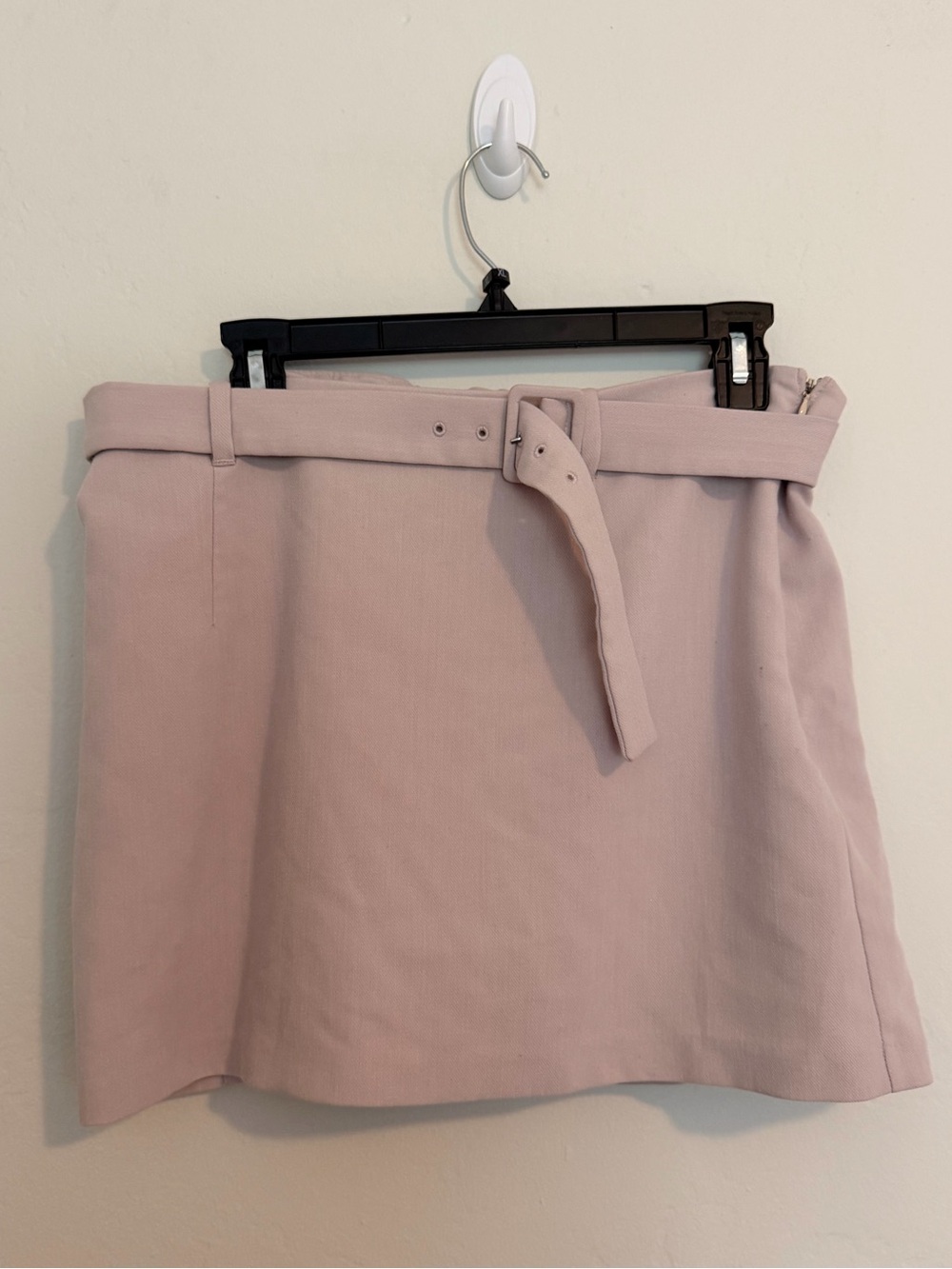 Abercrombie & Fitch Taupe Belted Mini Skort Large skirt - Picture 1 of 7
